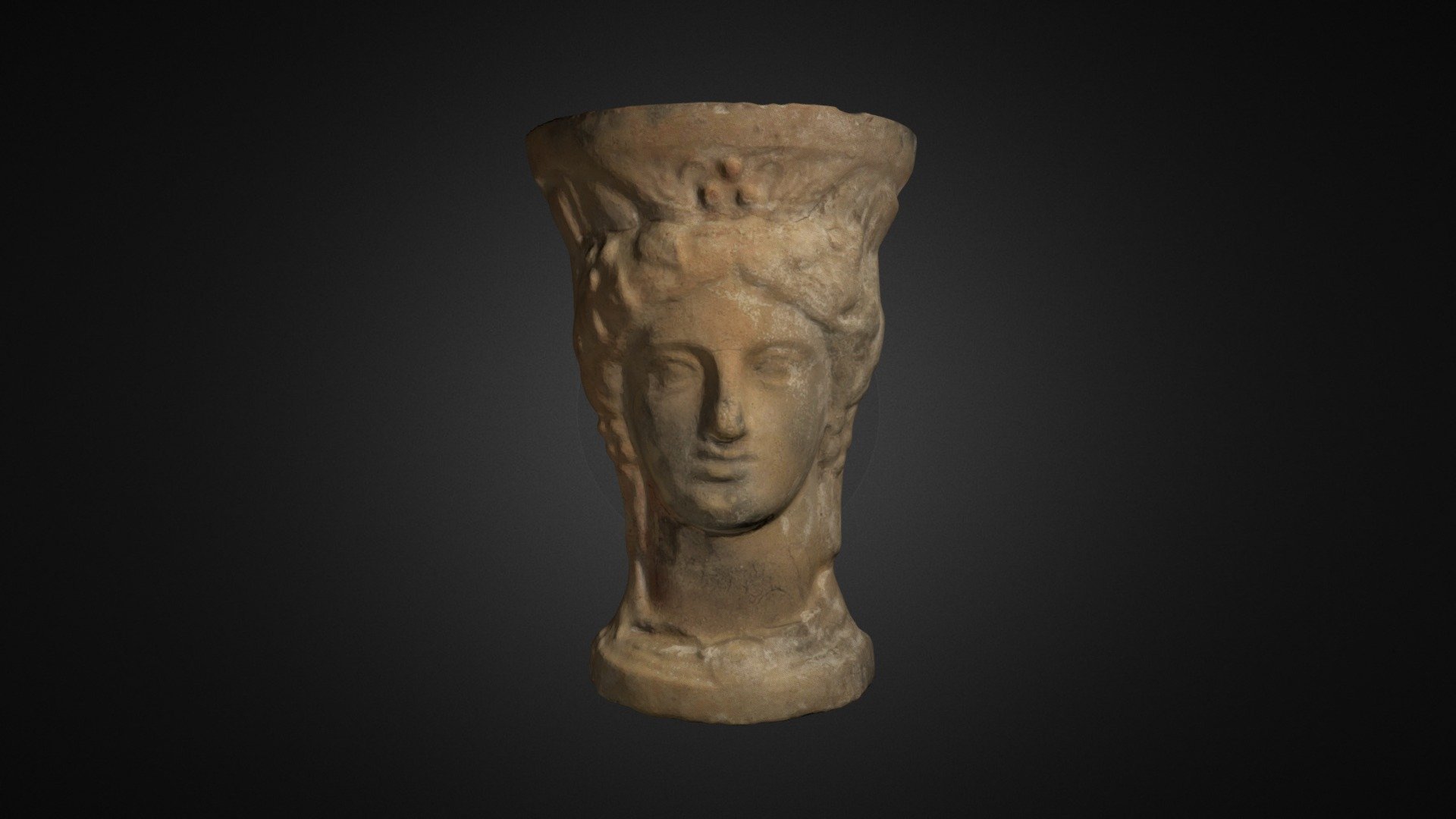 Pebetero de la necrópolis de l'Albufereta — Sketchfab embed 3D viewer