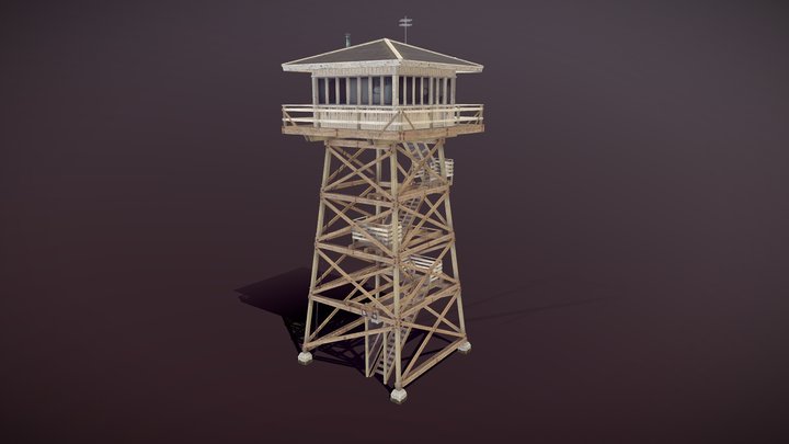 Forest Loner - House Model 3D Model