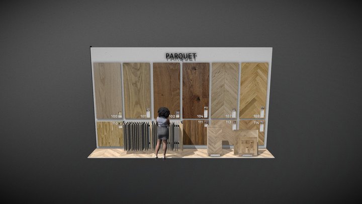 Parquet A+ 6 ml 3D Model