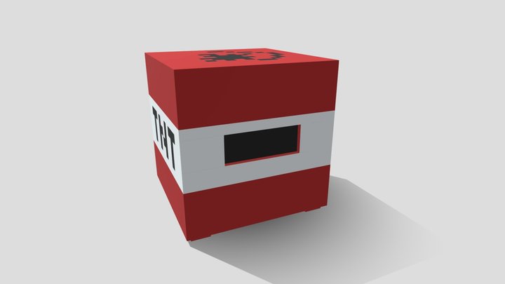 TNT Réveil / Blockbench 3D Model