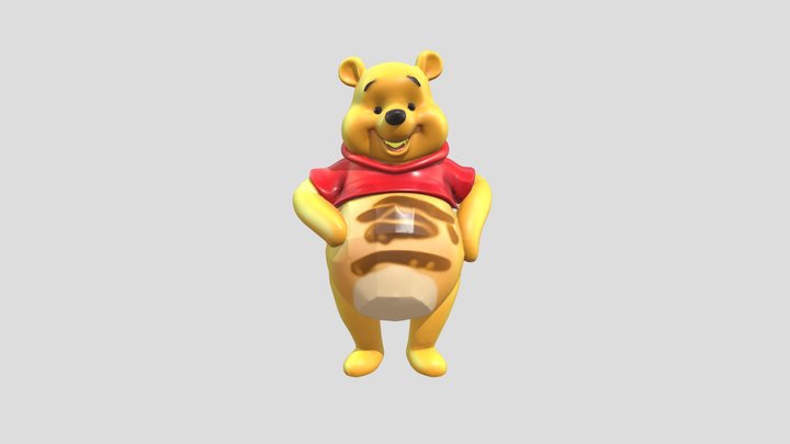 Winnie the Tigger 3D Model