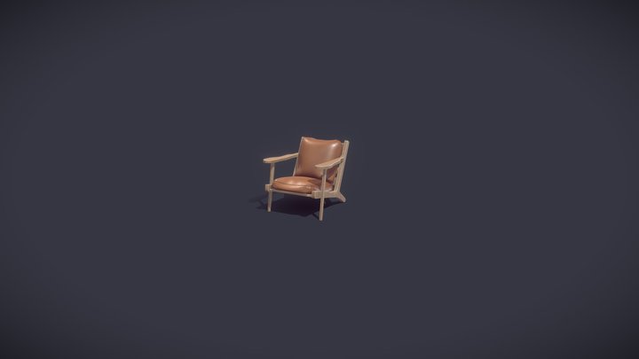 Armchair_01 3D Model