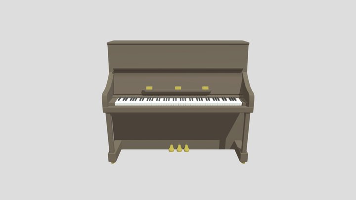 Piano 3D Model