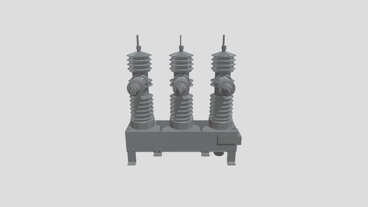 Recloser_38kv_SH 3D Model