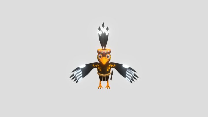 Tiong Emas 3D Model