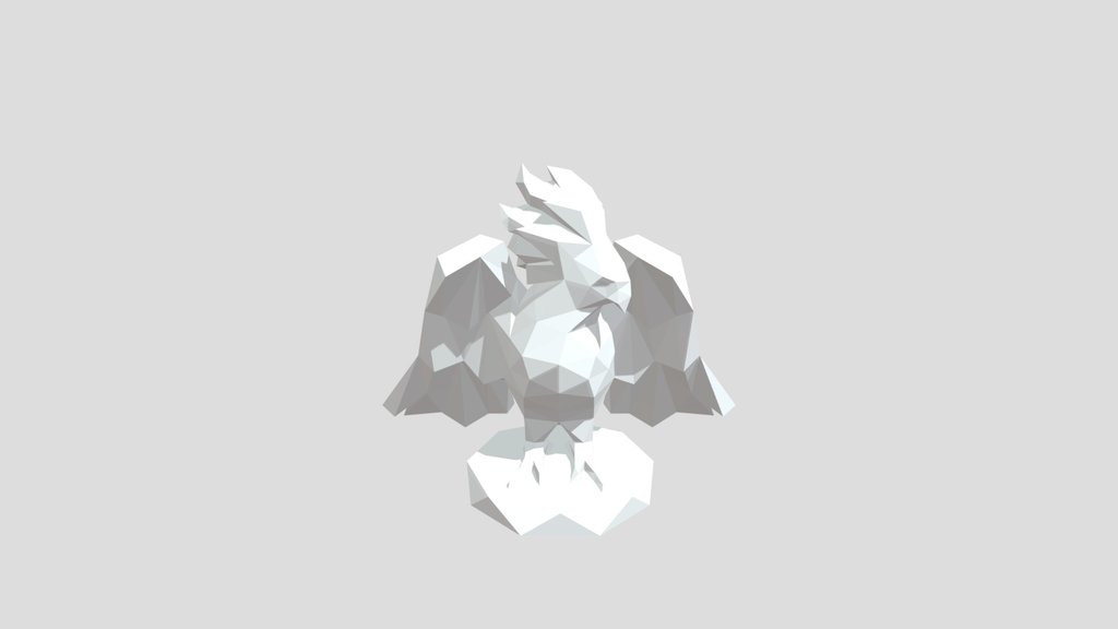 Bird Polygonal Sculpture