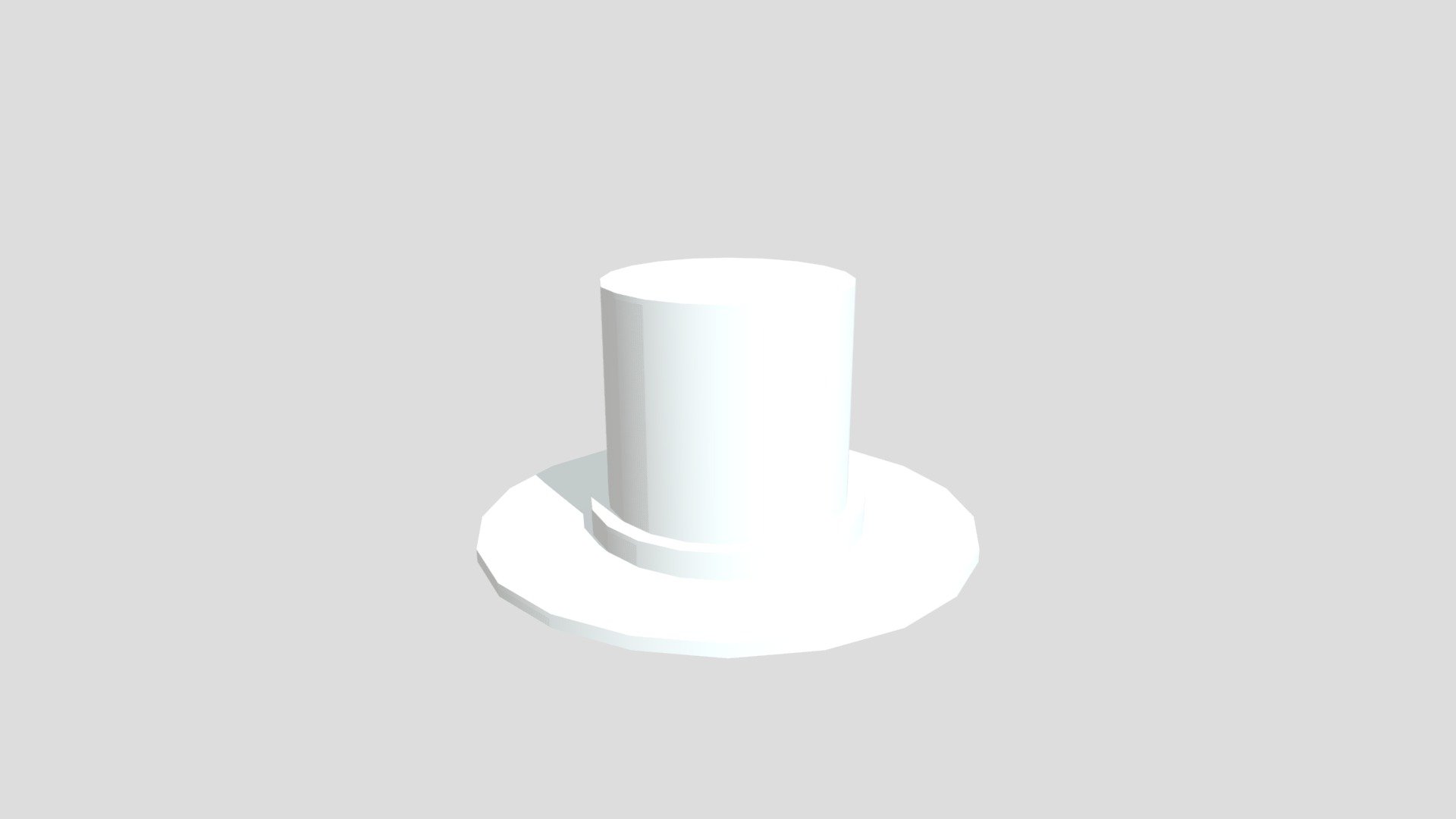 Simple top hat - Download Free 3D model by Mamadaddy69 [23c3e88 ...