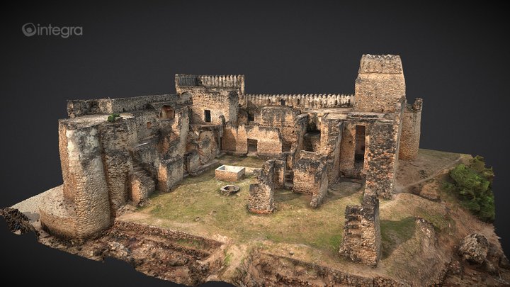 Gereza - Kilwa Kisiwani, Tanzania 3D Model