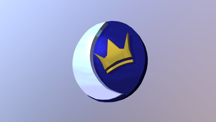Moonlight logo 3D Model