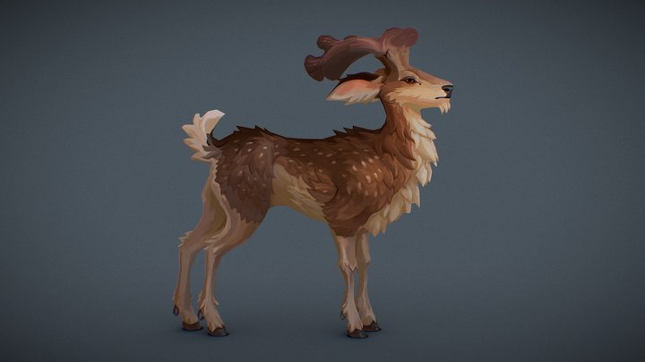 Deer 3D Model