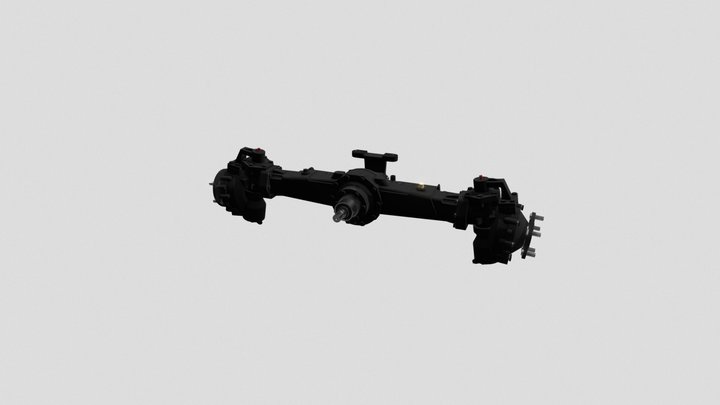 Мост передний T-504C, T-254C 3D Model
