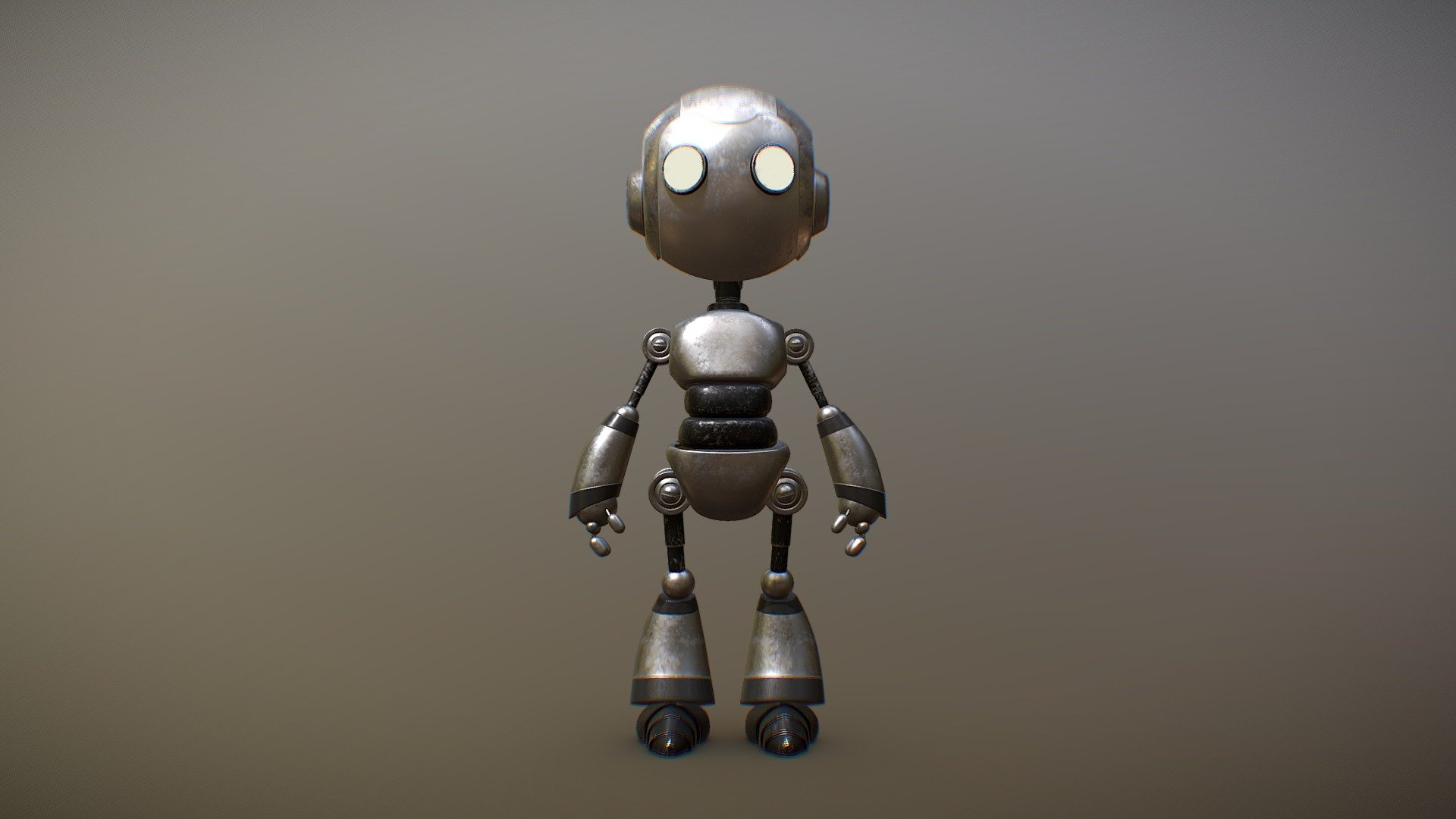 Stupid Robot - Buy Royalty Free 3D model by Prelight Media ...