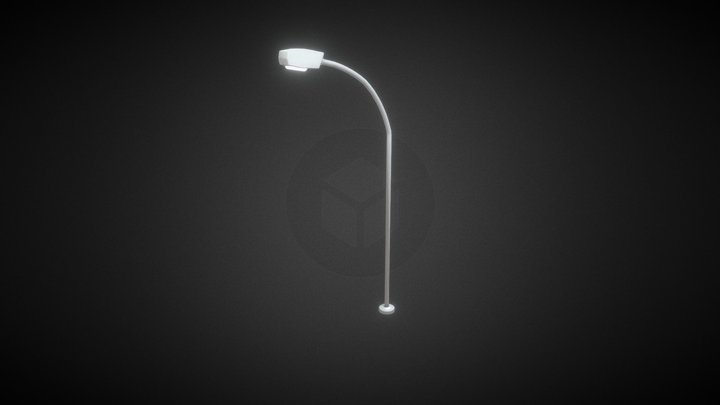 Free Streetlight 3D Model