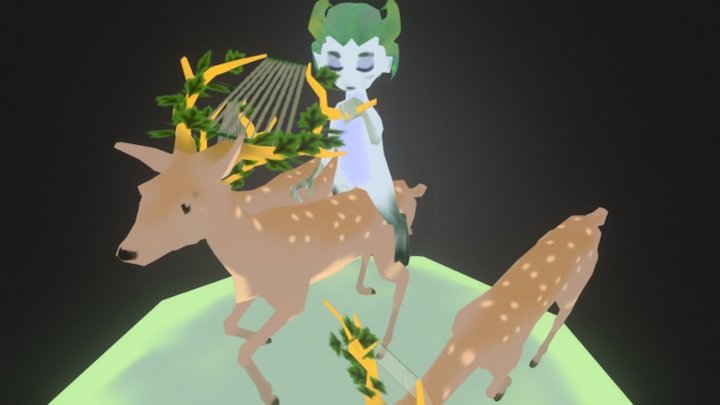Icy and the Deers 3D Model