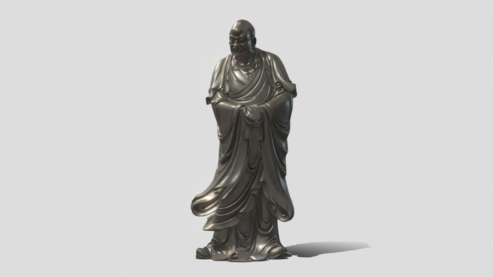 Buddha Statues 018 3D Model