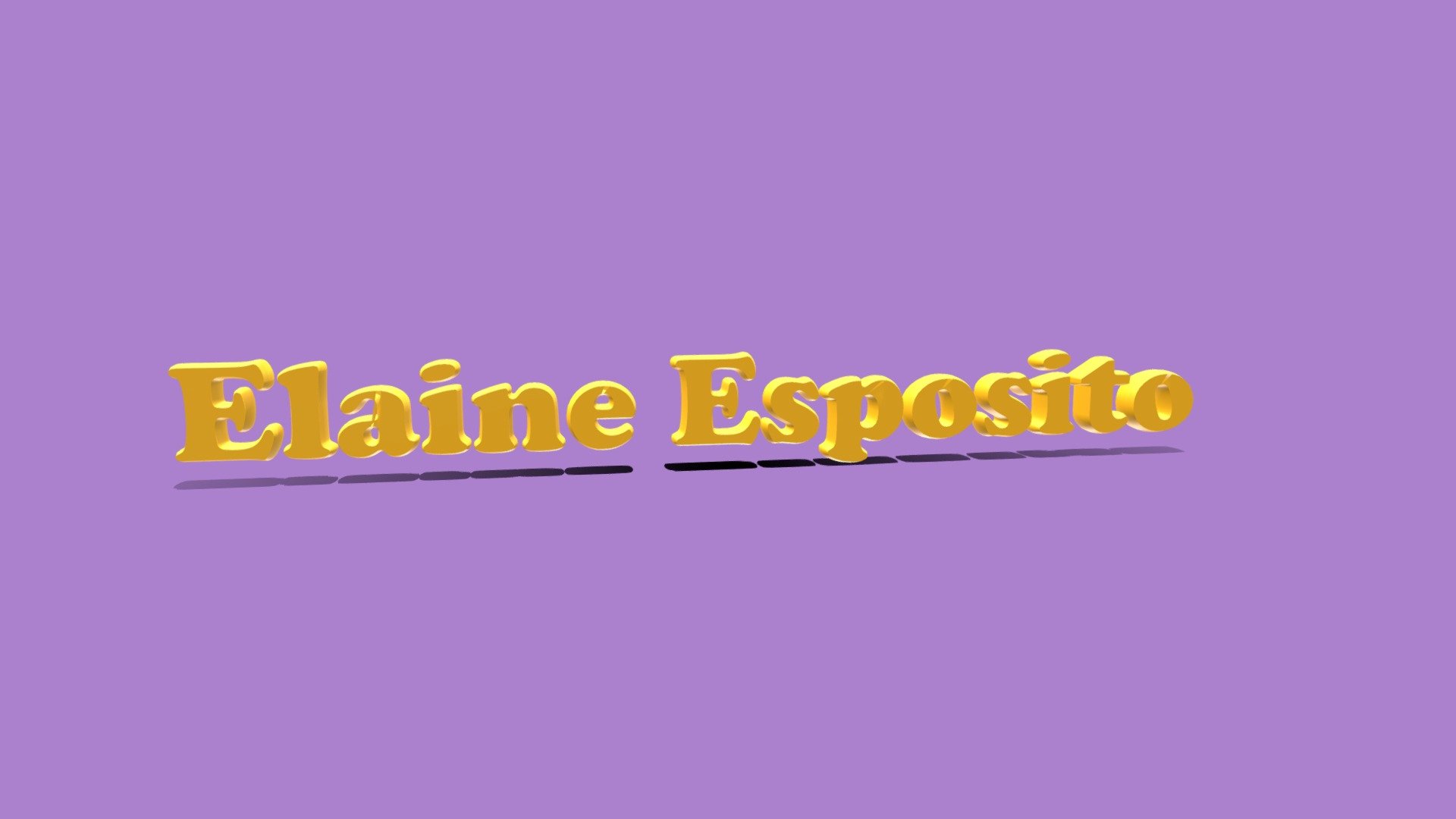signature elaine esposito