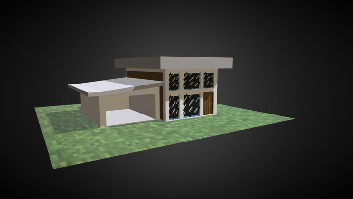 Modern House Project 3D Model