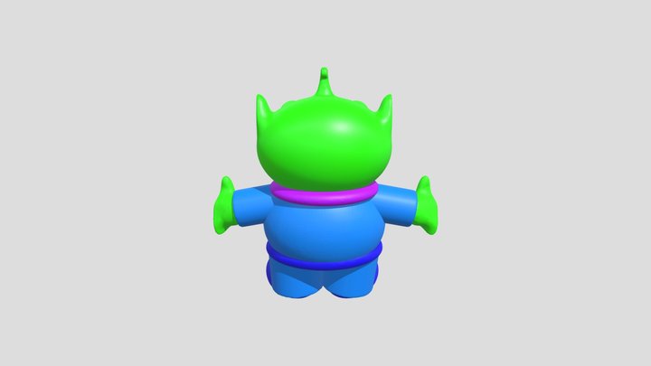 Marcianos 3D Model
