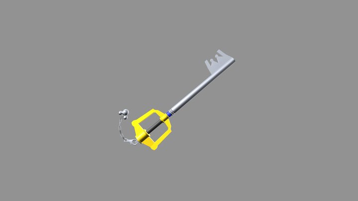 Original/starter Keyblade 3D Model