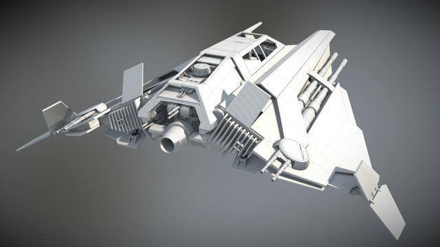 Snowspeeder hot sale 3d model