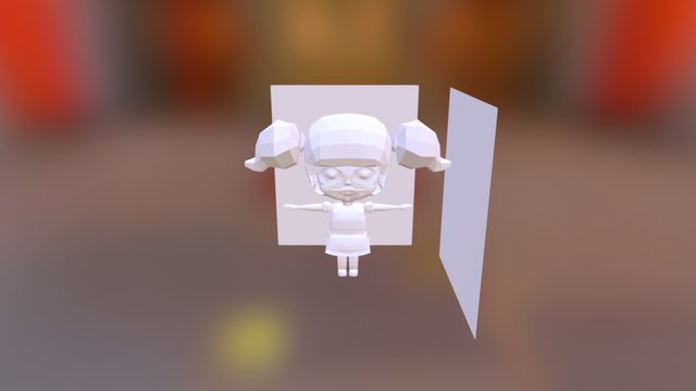 Niña 3D Model