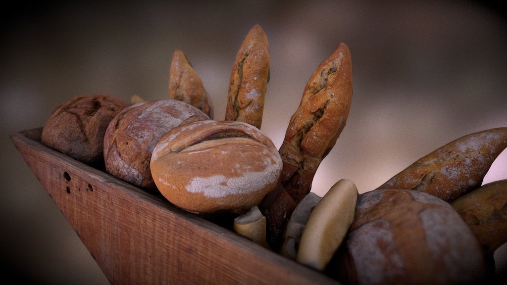 Bread Exhibition - 3D Model By Miguel Bandera (@miguelbandera) [23ca7fb ...