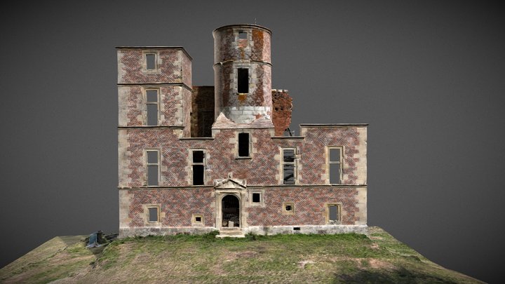 Castle of Isle, Saint-Denis-en-Val, France 3D Model