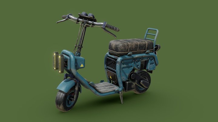3December2021.2 - "Scooter" 3D Model
