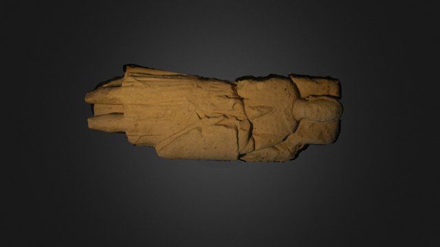 Le gisant dechàateau de Fougères. 3D Model