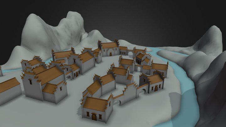 Blocking 3D Model