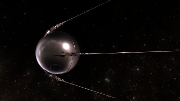 SPUTNIK 3D Model
