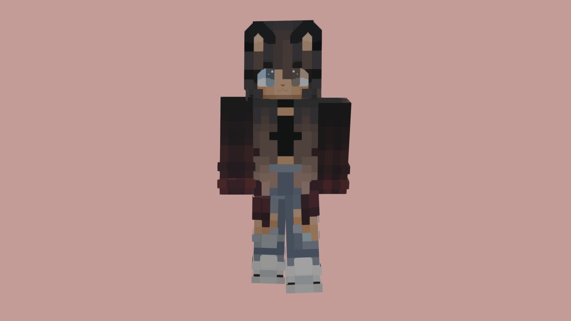 Cute Minecraft girl 1 - Download Free 3D model by ₊˚⊹♡ 𝕡𝕚𝕟𝕜𝕙𝕖𝕒𝕣𝕥ℕ𝕖𝕜𝕠 ♡⊹ ...