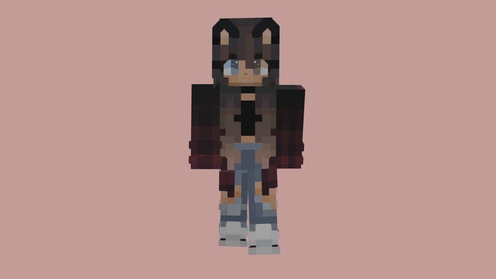 Cute Minecraft girl 1