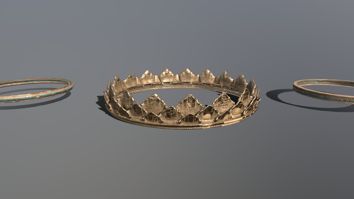Desert Fortress Dome Rings – Modèle 3D gratuit STL