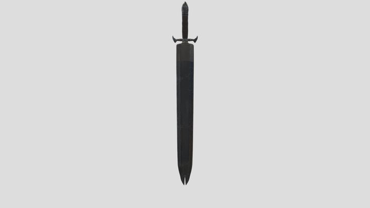 [ESCAPE PROJECT] Greatsword 3D Model