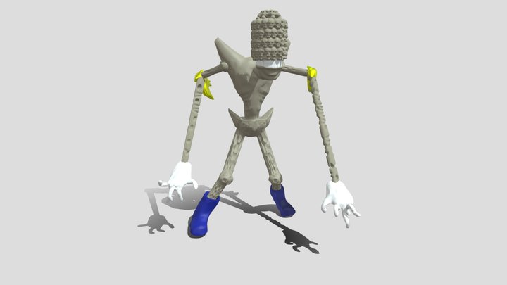 Skull Demon 3D Model