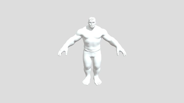 Hulk (5) 3D Model