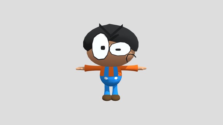 Johnny (High Poly) 3D Model