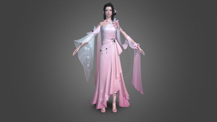 Woman- Ver4 3D Model