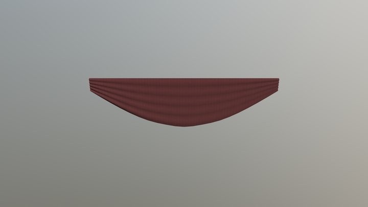 Middle Curtain 3D Model