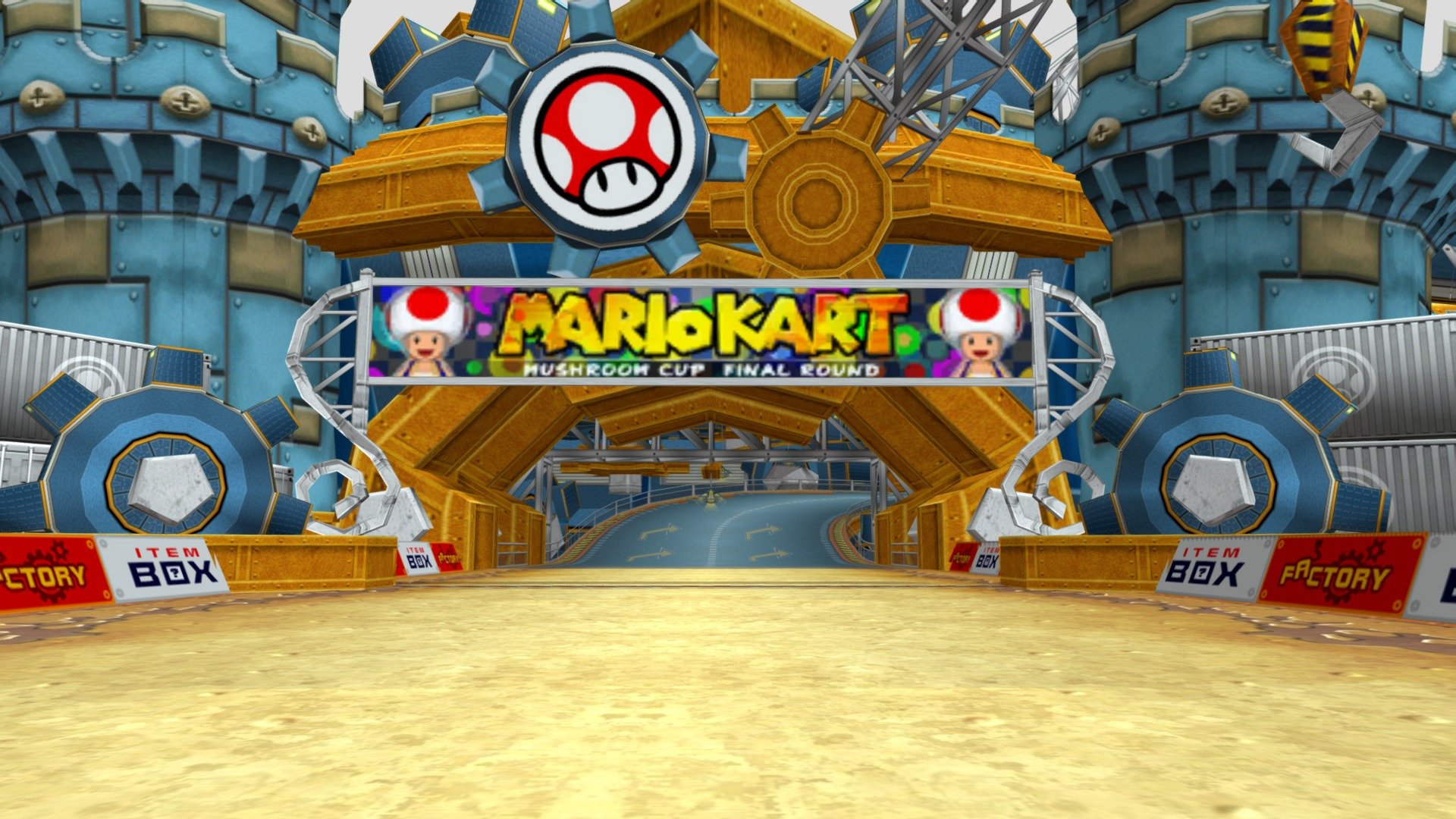 Mario Kart Wii Toads Factory 6670