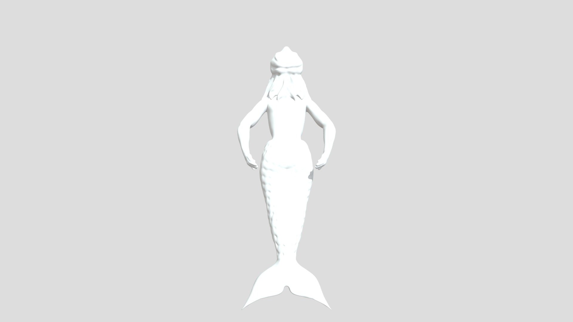 Mermaid - 3D model by plavalaguna85 [23d2341] - Sketchfab