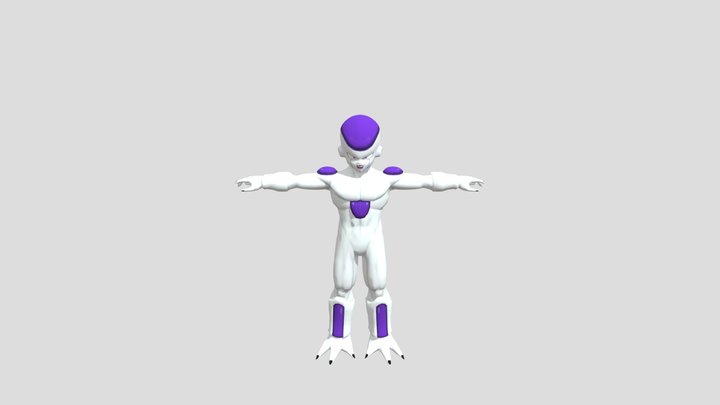 Freiza dbz final form 3D Model