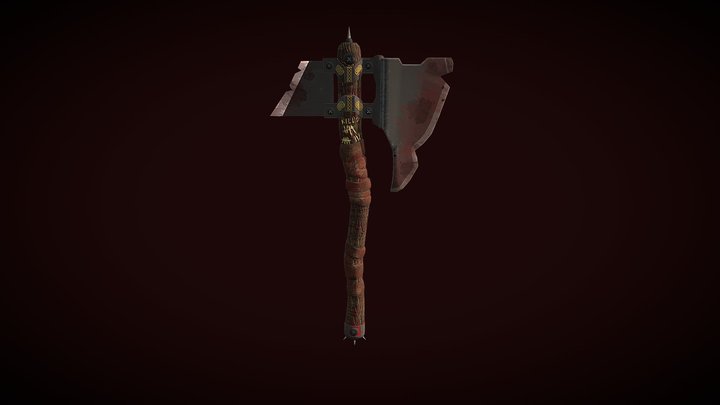 War axe 3D Model