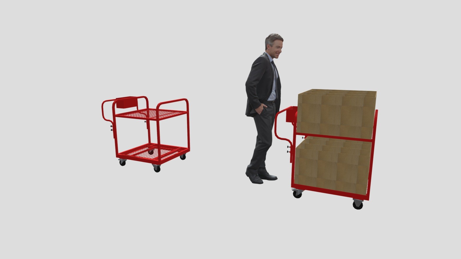 Hallmark Final Design Trolley 3D model by 3DVIEW (Jake