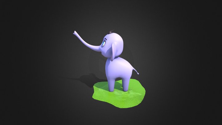 Elephant 3D model 3D Model