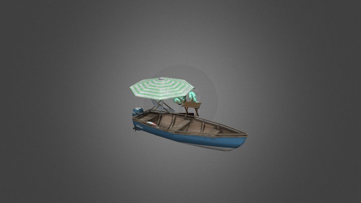 DAE 5 Finished props - By the ocean 3D Model