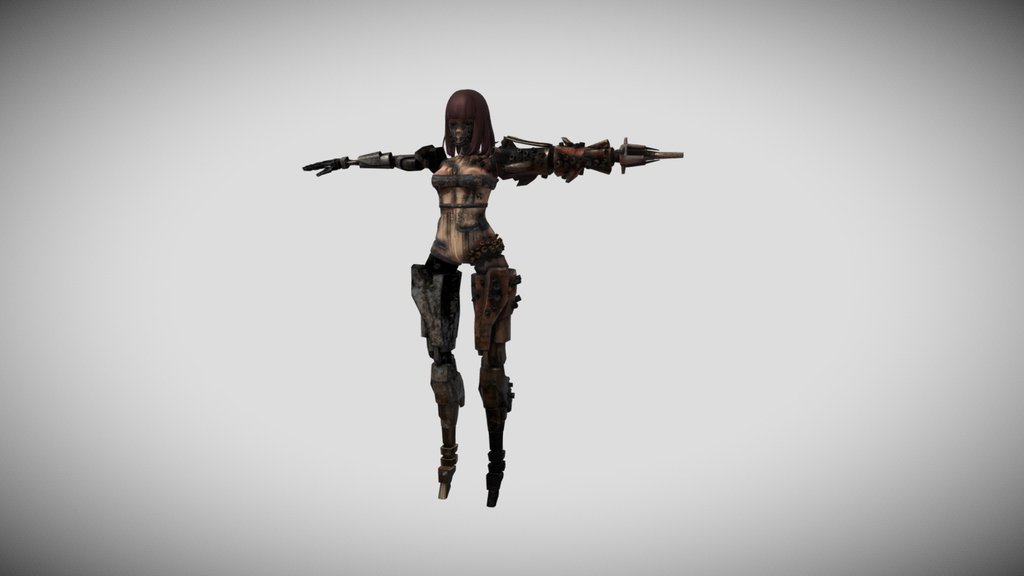RustyGirl 3D model