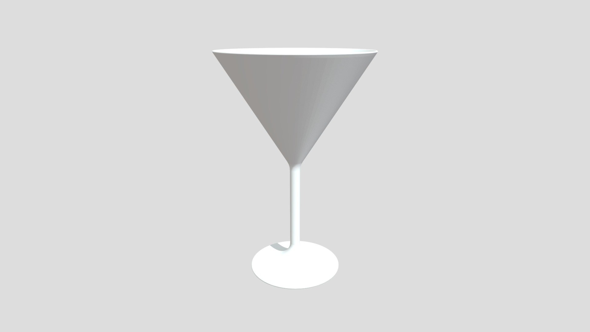 martini glass Download Free 3D model by csararias [23d7c85] Sketchfab
