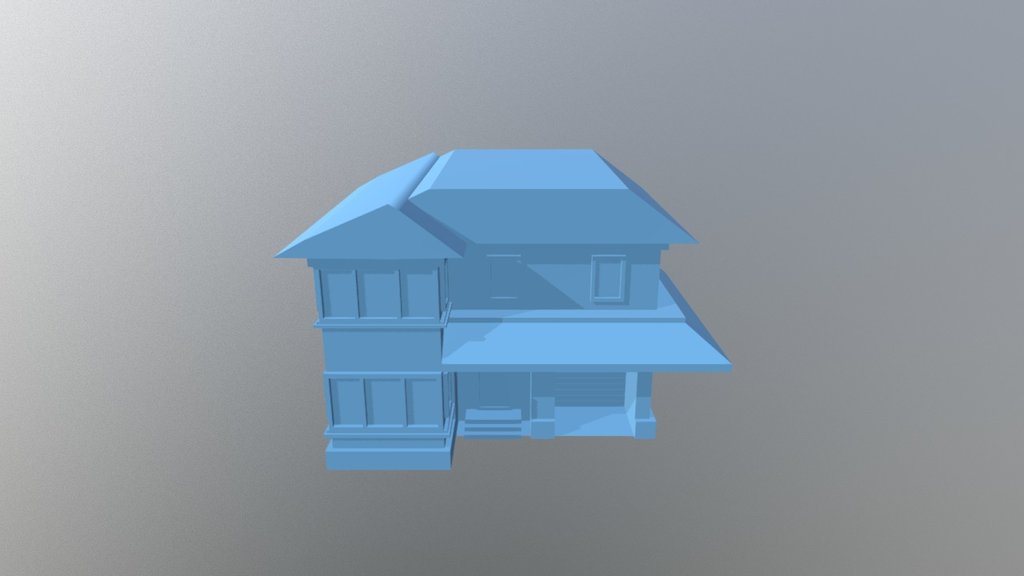 Rural House - 3D model by Ramiro Flores (@raf13a) [23d9334] - Sketchfab